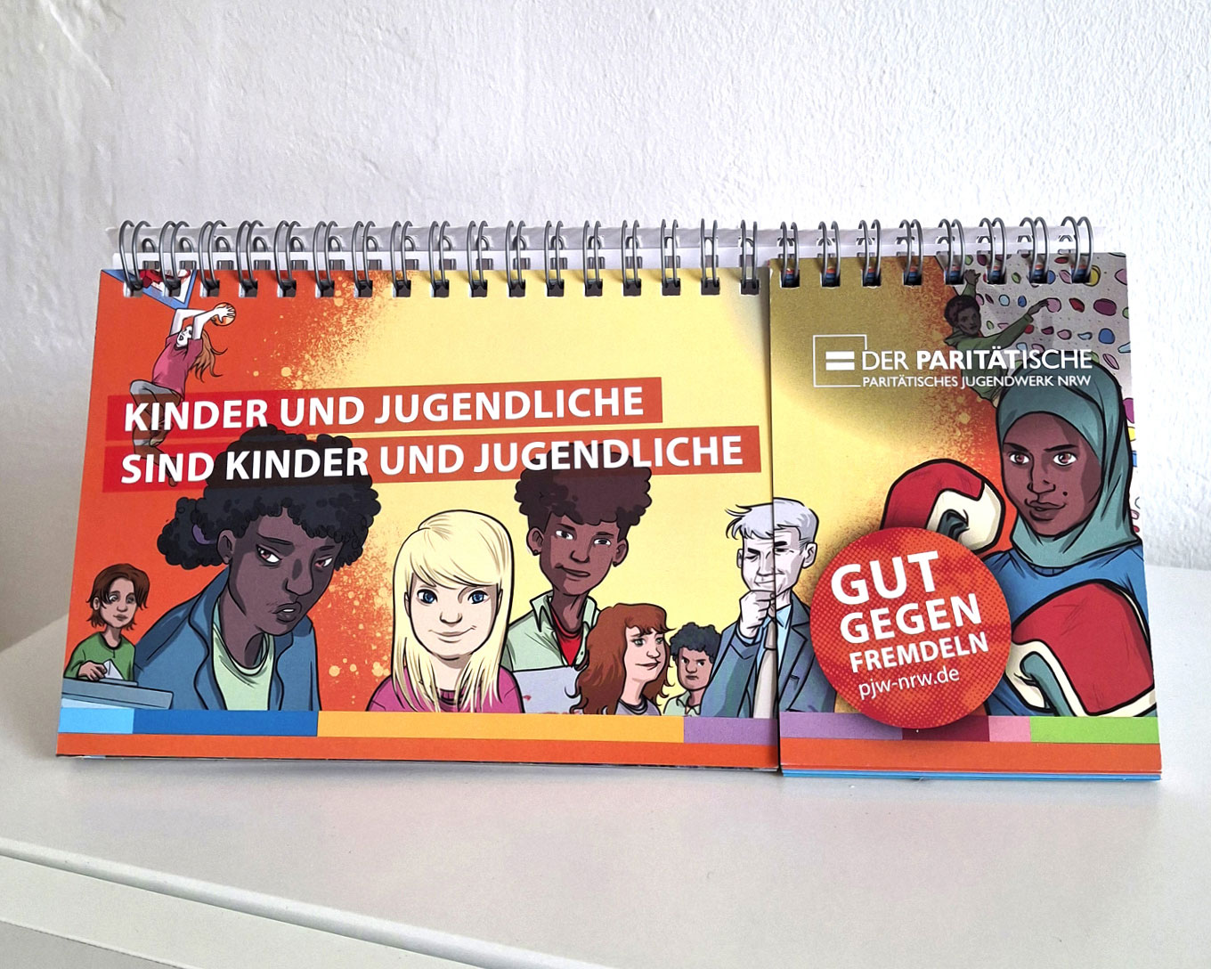 Tischkalender „Gut gegen Fremdeln“