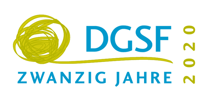 Logo 20 Jahre DGSF