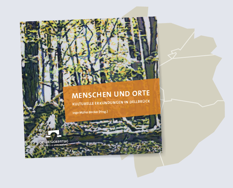 Cover des Buches „Menschen und Orte – Kulturelle Erkundungen in Dellbrück“