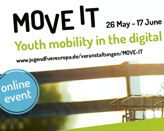 Ausschnitt aus einer Gestaltung für MOVE IT – Online-Event zur digitalen Jugendmobilität